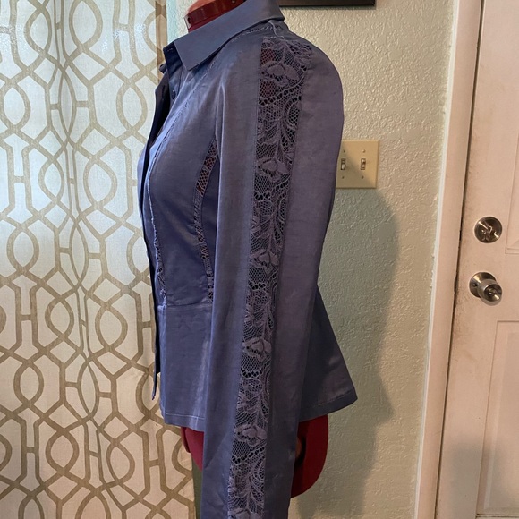 Blue Infinitif Paris top size 8. (42 in France) - Picture 2 of 8